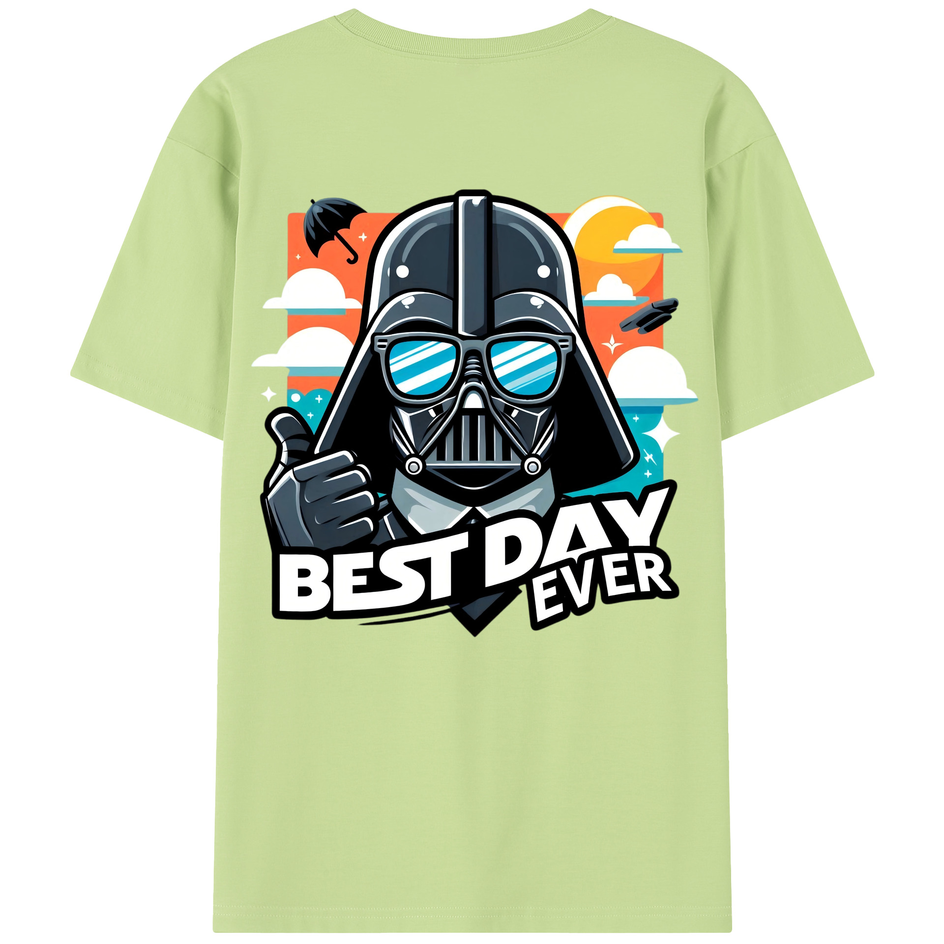 （画像用） スター・ウォーズ Star Wars 綿100％半袖Tシャツ（背面プリント）